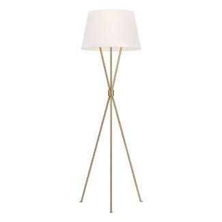 ELSTEAD Penny FE-PENNY-FL-BB 1 Light Floor Lamp - Burnished Brass