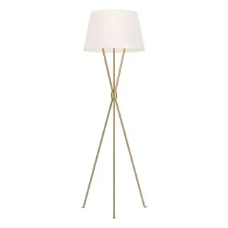 ELSTEAD Penny FE-PENNY-FL-BB 1 Light Floor Lamp - Burnished Brass