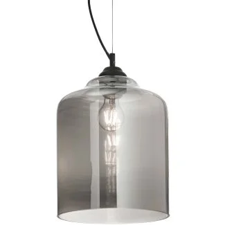 IDEAL LUX BISTRO' SP1 SQUARE FUME' 112312