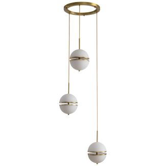 Step into Design MP0094-3 Lampa wisząca SFERA-3 LED złota 50 cm