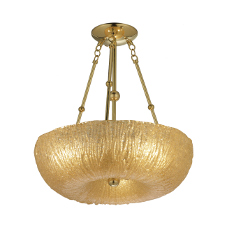 ANTIGO Lampa wisząca Button 65 - Mosiądz polerowany-złoty (650 mm) 8174