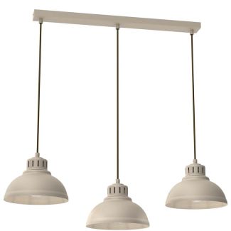LUMINEX 8892 żyrandol Sven beige 3xE27