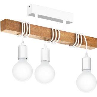 EGLO 33166 DL/3 WEISS/EICHE-OPTIK TOWNSHEND