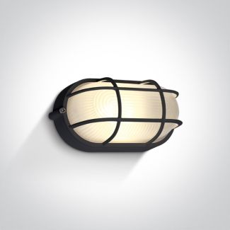 ONE LIGHT 67444C/B/W Santomeri czarny klasyczny zewnętrzny kinkiet LED 3000K 10W IP54, AC LED