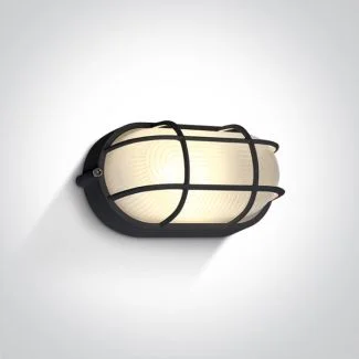 ONE LIGHT 67444C/B/W Santomeri czarny klasyczny zewnętrzny kinkiet LED 3000K 10W IP54, AC LED
