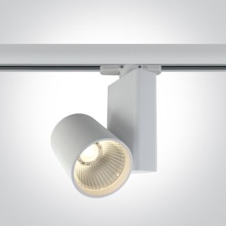 ONE LIGHT 65611NT/W/W Bevino biały track spot COB LED 3000K 15W