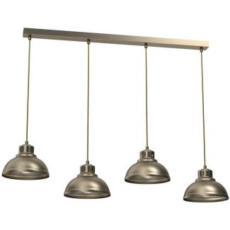 LUMINEX 8938 żyrandol Sven titanium gold 4xE27