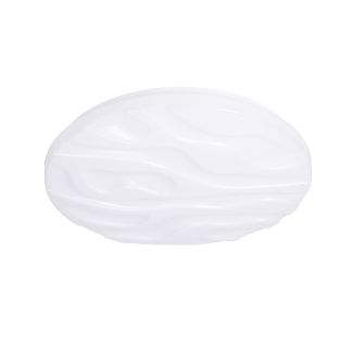 CANDELLUX 13-11336 NEVADA LAMPA SUFITOWA PLAFON BIAŁY 24W LED 38,5 CM KLOSZ BIAŁY EFECT SKY