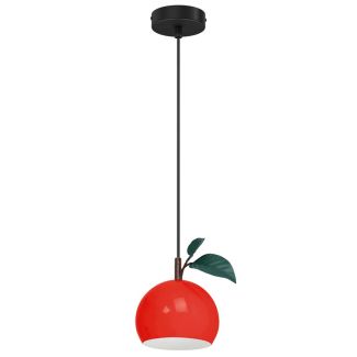 LUMINEX 8942 żyrandol Apple red 1xE27