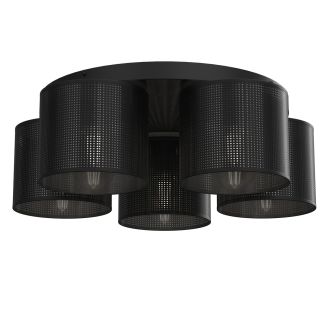 LUMINEX 5235 oprawa sufitowa Loft shade plafon czarny