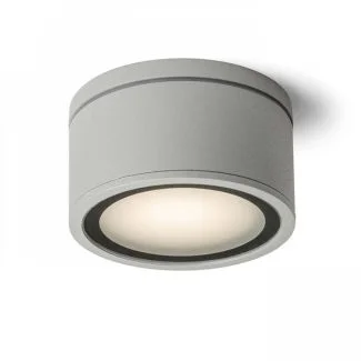 RENDL R10429 MERIDO sufitowa srebrnoszara 230V GX53 11W IP44