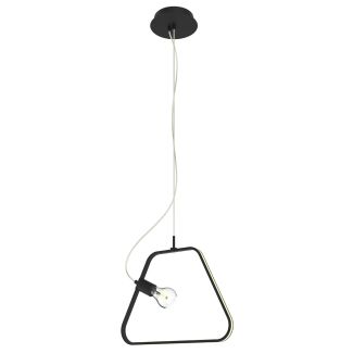 CANDELLUX A0023-321 IKARIA LAMPA WISZĄCA 42 1X60W E27 LED+12W LED CZARNY 4000K