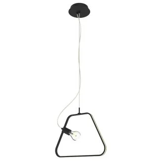 CANDELLUX A0023-321 IKARIA LAMPA WISZĄCA 42 1X60W E27 LED+12W LED CZARNY 4000K