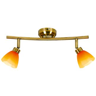 CANDELLUX 92-85811 KANGO LISTWA 2X40W G9 PATYNA/RAINBOW