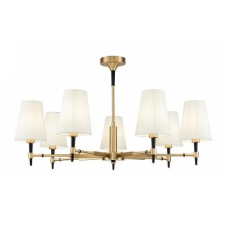 MAYTONI H001CL-07BS House Zaragoza Chandelier Brass