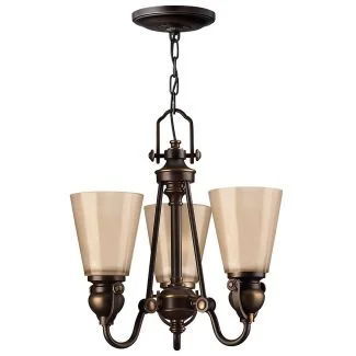 ELSTEAD MAYFLOWER HK/MAYFLOWER3 3Lt Chandelier