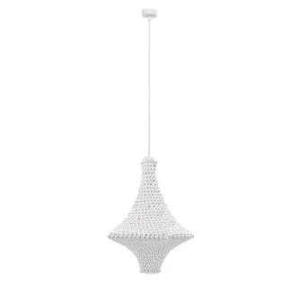 ANTIGO Lampa wisząca Alda S - Biała (300 mm) 5114