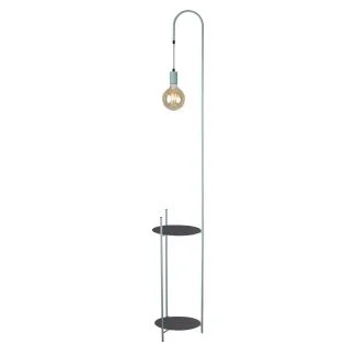 CANDELLUX 51-00033 WALK LAMPA PODŁOGOWA CZARNY+ZIELONY 1X40W E27