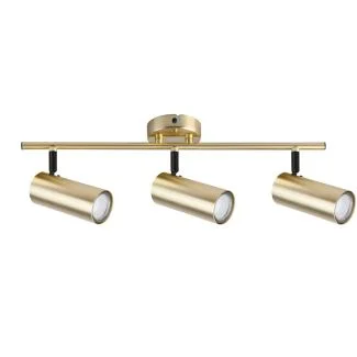 CANDELLUX 93-01733 COLLY LAMPA SUFITOWA MOSIĄDZ 3X15W GU10 KLOSZ MOSIĄDZ