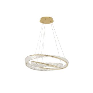 Luces Exclusivas BAUTA LE42914 LAMPA WISZĄCA LED złoty