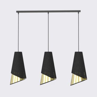 EMIBIG 1617/3 MODA 3 BL GOLD LAMPA WISZĄCA