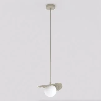 EMIBIG 1760/1 FLORA 1 MOKKA OPAL Lampa wisząca