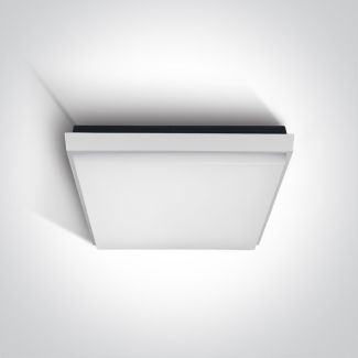 ONE LIGHT 67363A/W/W Stamata 2 biały plafon LED 3000K 30W IP54