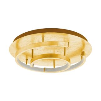 EGLO 98487 LAMPA POZONDON OPRAWA SUFITOWA LED-DL Ø380 GOLDFARBEN/WEISS POZONDON