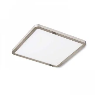 RENDL R12783 HUE SQ 17 wpuszczana nikiel mat 230V LED 18W 3000K