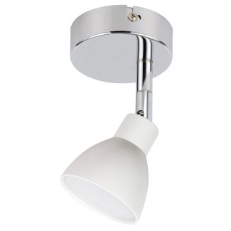 CANDELLUX 91-67524 ROY LAMPA KINKIET 1X5W LED COB GŁÓWKA OKRĄGŁA 1E Z PRZEGUBEM KD SYSTEM BIAŁY