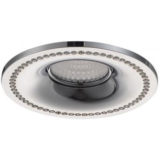 AZZARDO NC1767R-CH / AZ1614 Simon Round (chrome) Oczko sufitowe