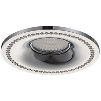 AZZARDO NC1767R-CH / AZ1614 Simon Round (chrome) Oczko sufitowe
