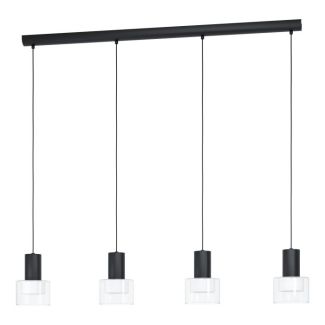 EGLO 39726 LAMPA MOLINEROS OPRAWA WISZĄCA HL/4 GU10 SCHWARZ/KLAR/WS MOLINEROS
