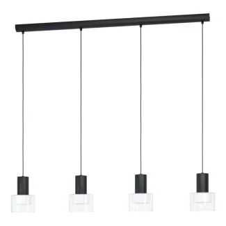 EGLO 39726 LAMPA MOLINEROS OPRAWA WISZĄCA HL/4 GU10 SCHWARZ/KLAR/WS MOLINEROS