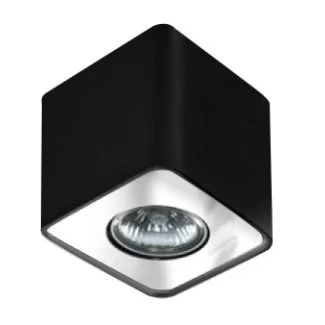 AZZARDO FH31431S-BK-CH / AZ0736 Nino 1 (black/chrome) Lampa sufitowa