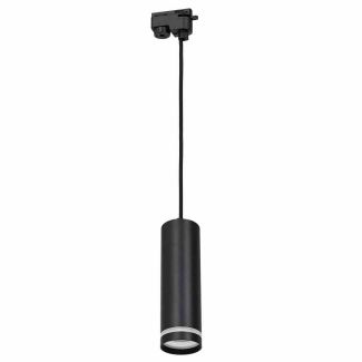 MILAGRO ML7673 PIPE RING TRACK PENDANT LIGHT BLACK 1XGU10 oprawa 1-fazowy