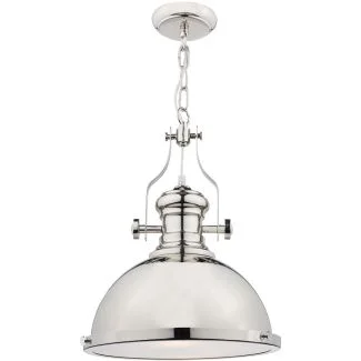 DAR ARO0138 ARONA 1LT PENDANT POLISHED CHROME