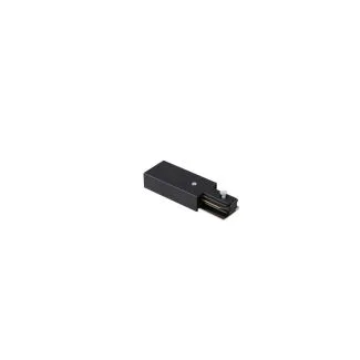 AZZARDO AZ4743 TRACK 1LINE END POWER BK TECHNICAL COMPONENT BLACK zasilanie 1-fazowy