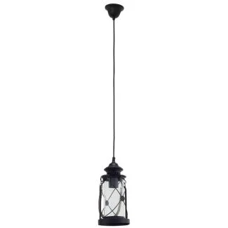 EGLO 49213 LAMPA BRADFORD OPRAWA WISZĄCA HL/1 E27 SCHWARZ BRADFORD