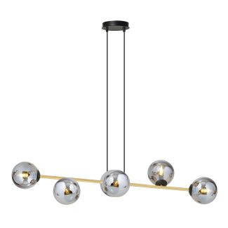 EMIBIG 1237/6 LAMPA WISZĄCA GRAVITY 6 BL GRAFIT