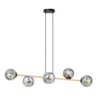 EMIBIG 1237/6 LAMPA WISZĄCA GRAVITY 6 BL GRAFIT
