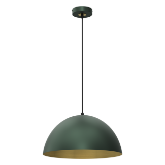 MILAGRO MLP8286 Lampa wisząca BETA GREEN/GOLD 1xE27 35cm