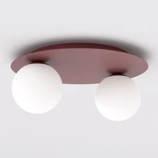 EMIBIG 1688/2 SOLAR 2 BURGUNDY OPAL LAMPA SUFITOWA