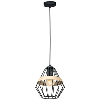 MILAGRO MLP5524 CLIFF BLACK 1xE27 60W