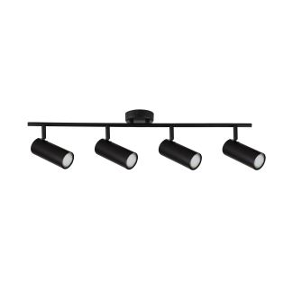 CANDELLUX 94-01641 Colly lampa sufitowa czarny 4x15w gu10 klosz czarny