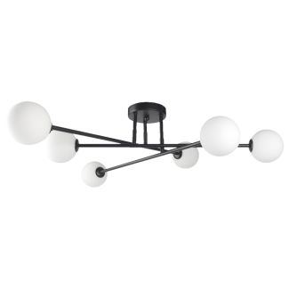 LIGHT PRESTIGE LP-002/6C BK Dorado 6 plafon czarny