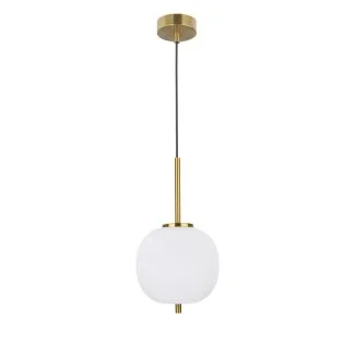 Luces Exclusivas PILAR LE41757 LAMPA WISZĄCA biały,mosiądz