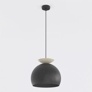 EMIBIG 1753/1 GEO 1 BLACK MOKKA Lampa wisząca