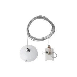 AZZARDO AZ4746 TRACK 1LINE PENDANT ACCESSORY 1.5M WH TECHNICAL COMPONENT WHITE zawiesie 1-fazowy