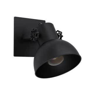 EGLO 43431 LAMPA BARNSTAPLE 2 SPOT WL/1 SCHWARZ/HOLZ SW BARNSTAPLE 1
